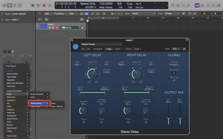 Is there any way to add delay to multiple audio outputs?