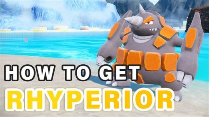 Is there any way to obtain a Rhyperior without trading?