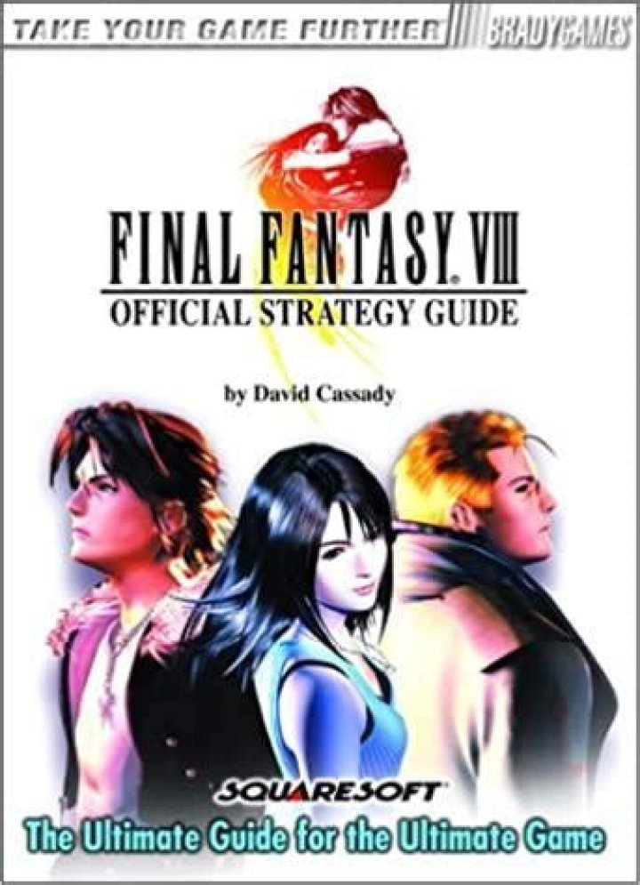 Is there errata available for the Final Fantasy VIII BradyGames guide?