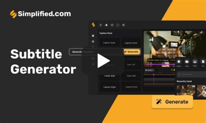 Is there software to automatically add subtitles to the videos?