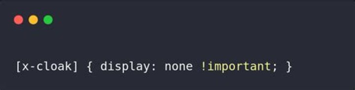 Issue with alpinejs' x-cloak