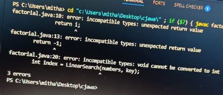 it throws me error incompatible types: unexpected return value --	return 10; please correct it make note where i am doing wrong code?