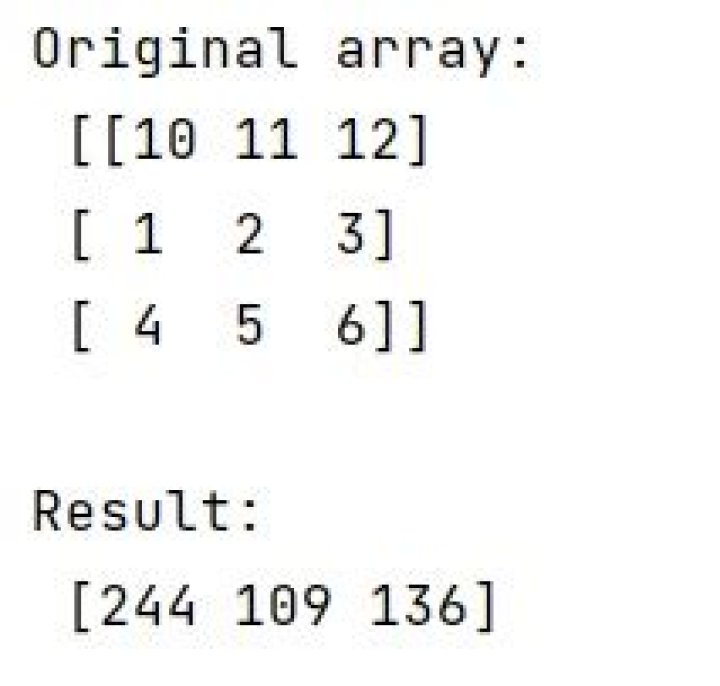 Iterating over Numpy matrix rows to apply a function each?