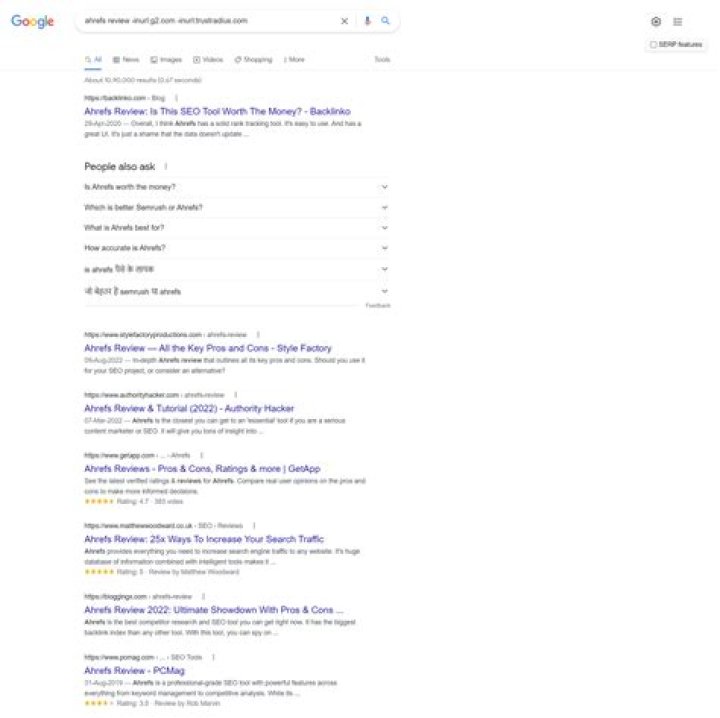 Izito and similar sites keeps appearing in my google search results