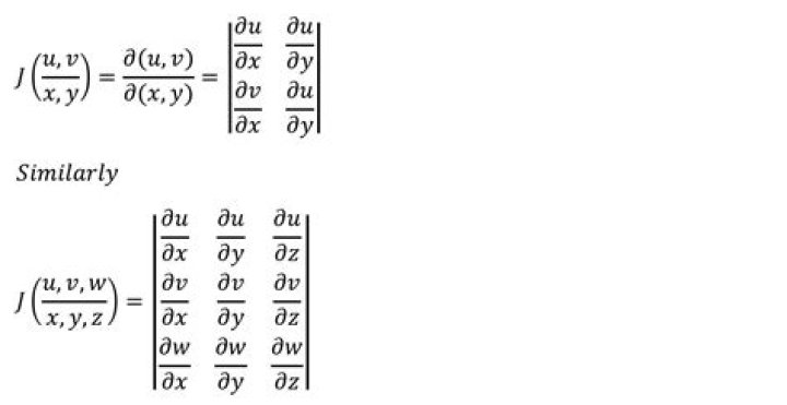 Jacobian and PDE