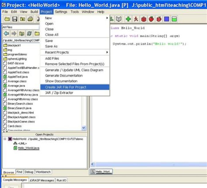 jar file copy screenshot