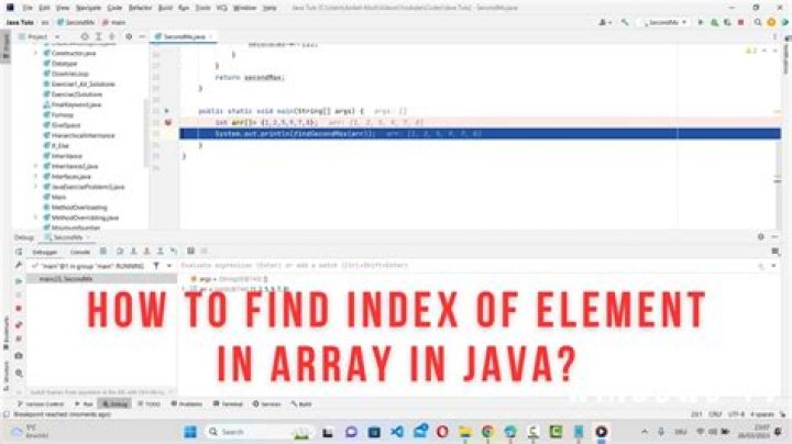 Java ArrayList Index
