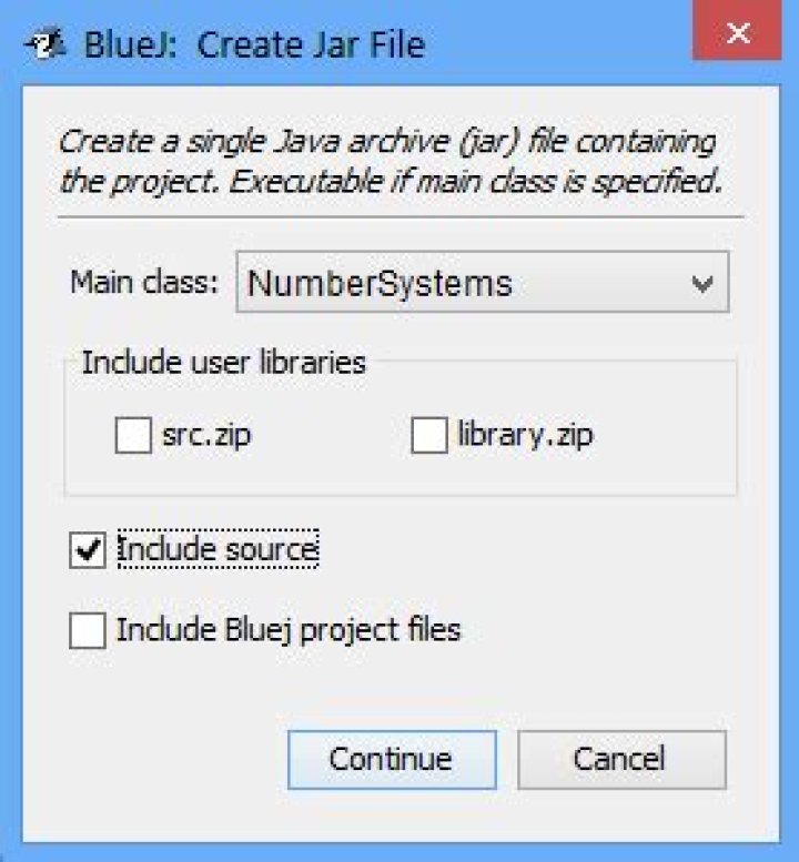 Java creating .jar file