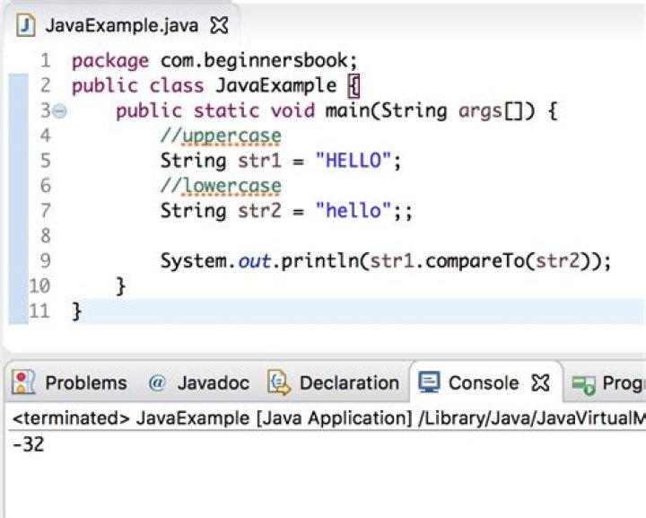 Java get String CompareTo as a comparator object