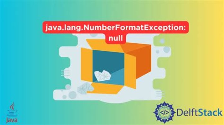 java.lang.NumberFormatException: null i