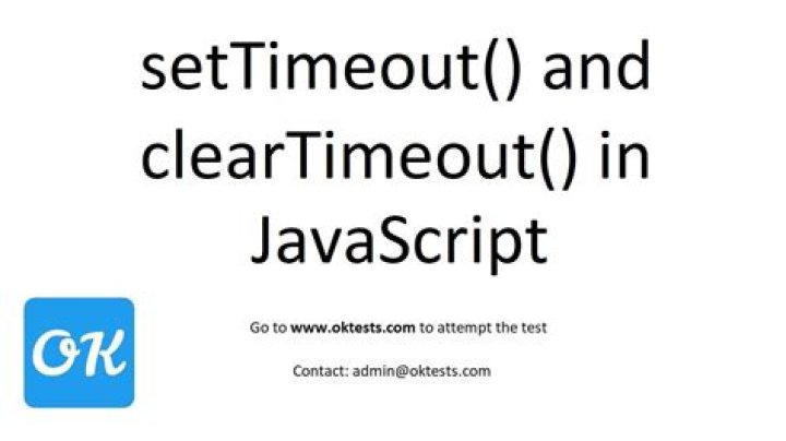 Javascript: Is it ok to call cleartimeout before settimeout?