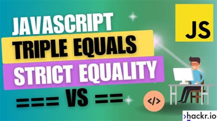 Javascript strict equality