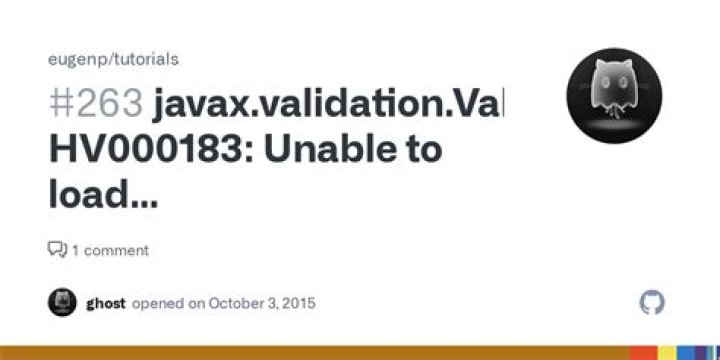 javax.validation.ValidationException: HV000183: Unable to load 'javax.el.ExpressionFactory'