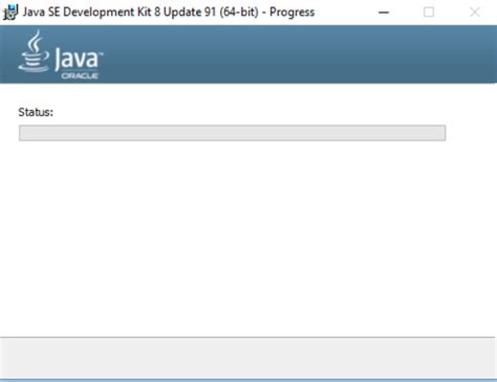 JDK 8 installation does not progress on Windows 10
