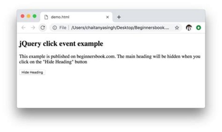 jquery <a> tag click event