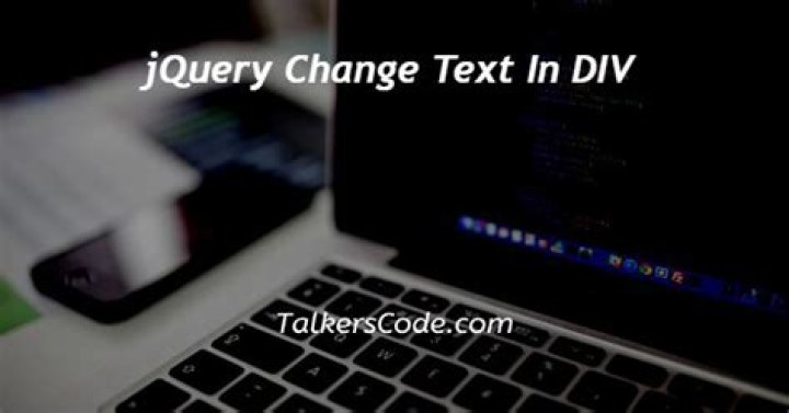 jquery change div text