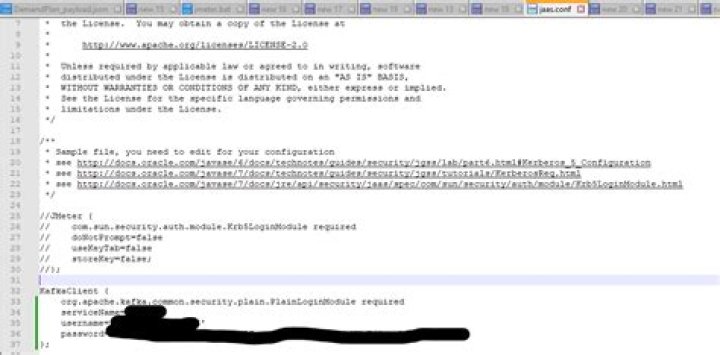 Kafka - Could not find a 'KafkaClient' entry in the JAAS configuration java