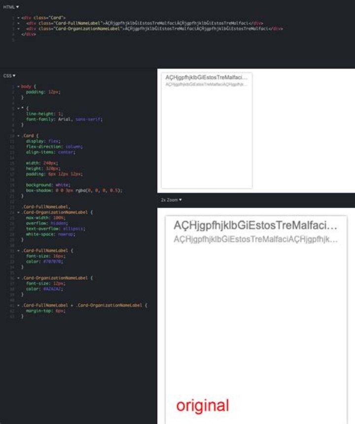Keep hanging characters visible in spite of `line-height: 1` and `overflow: hidden`