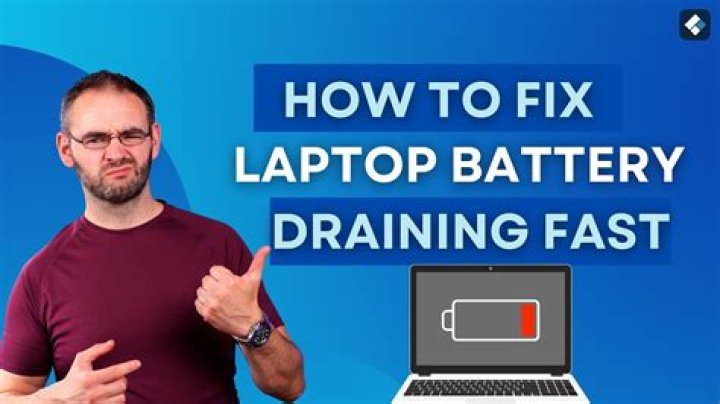 Laptop Charges and drains quickly