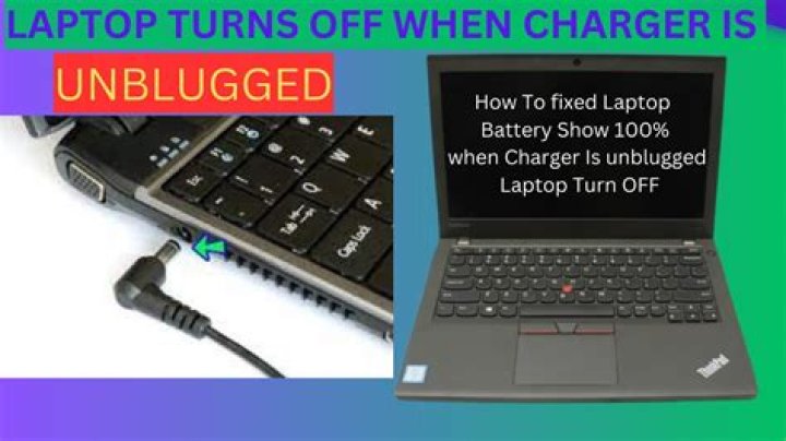 Laptop creating noises when fully charged and plugged in