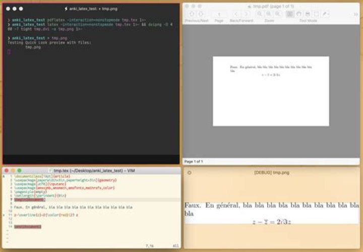 LaTeX display math alignment in Anki