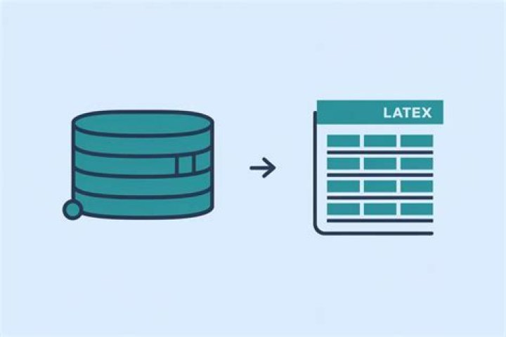 Latex table from CSV file
