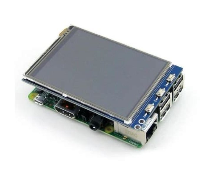 LCD 5 XPT2046 Touch screen and Raspberry Pi 3 B+