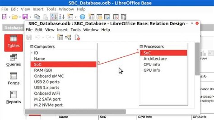 LibreOffice Base