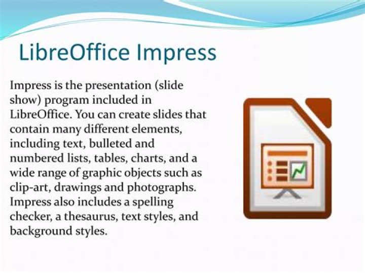 Libreoffice impress presentation, draw and base not available