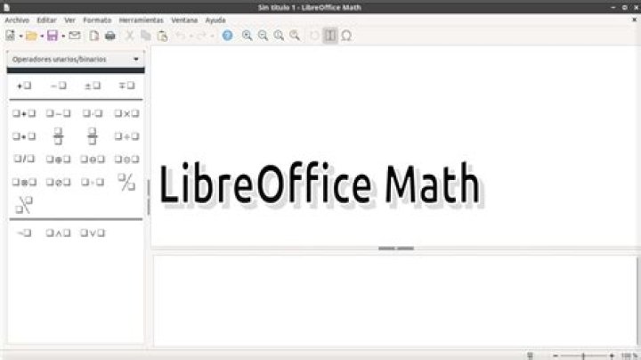 LibreOffice Math