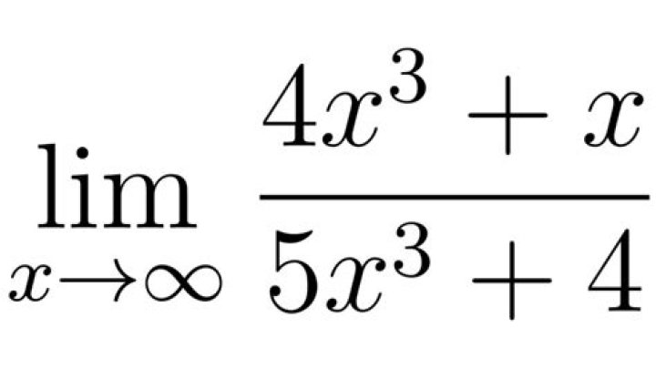 Limit to infinity rule for fractions?