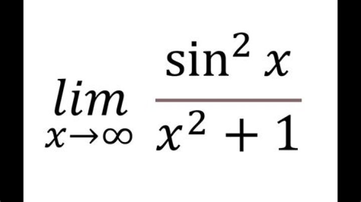 Limits of $\frac{\sin^2x}{x^2}$ as $x$ approaches infinity