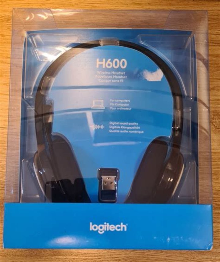 Logitech H600 wireless headphones no sound?