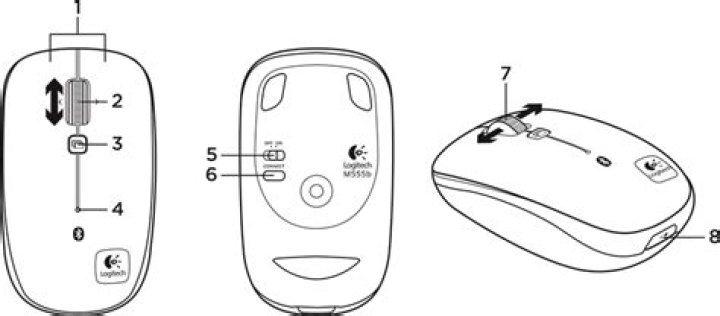 M555b bluetooth mouse working for 1 Minute