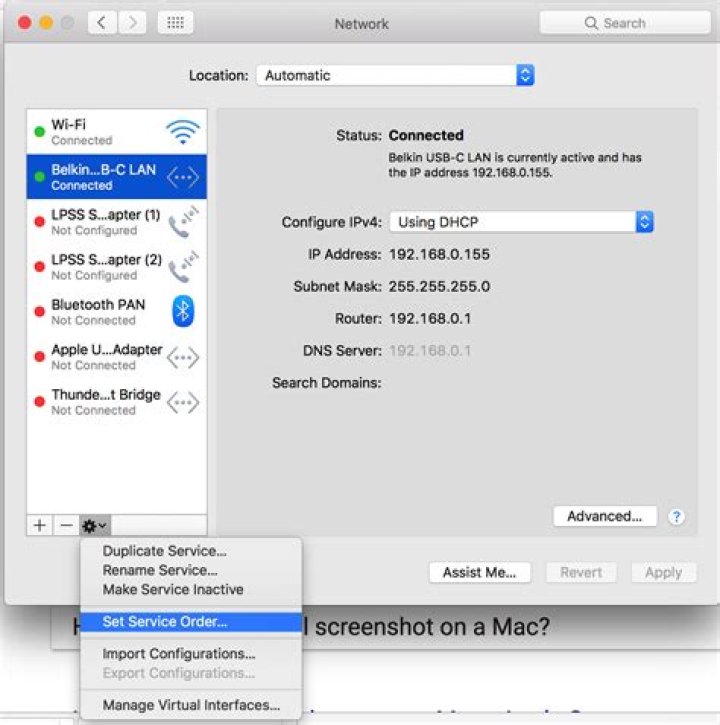 mac osx override default route for address range by net mask
