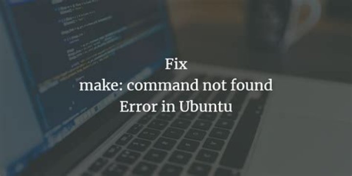 Make Command Not Found