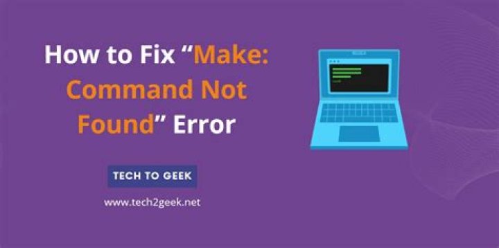 Make command not working