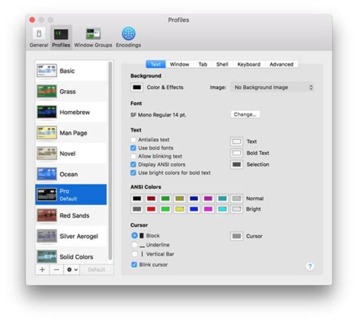 Make the background black, not white on Linux/Mac OS X Terminal?