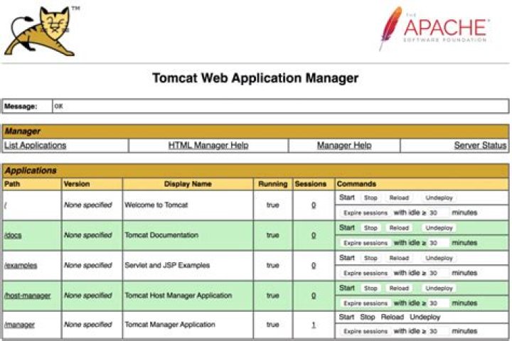 /manager/html in tomcat installation not accessible