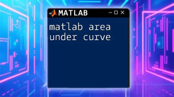 Matlab and integrating under area of Gaussian curve for lab experiment