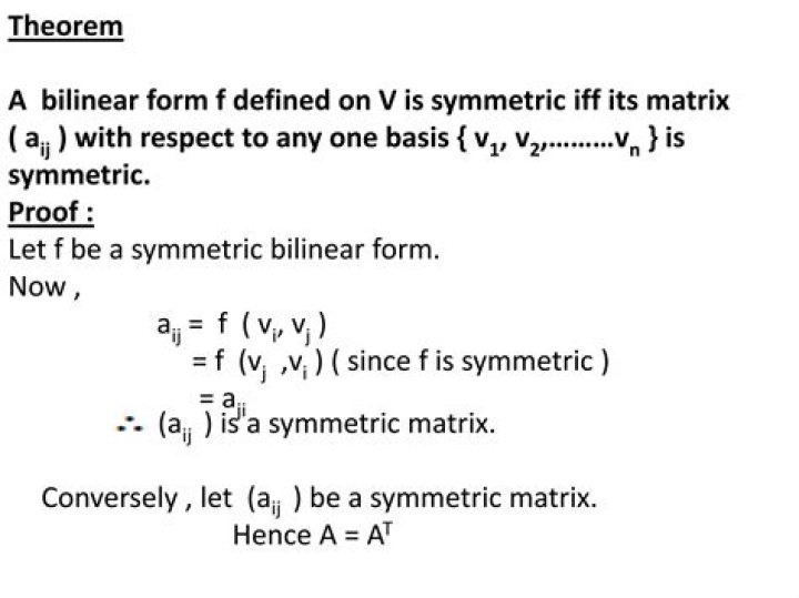 Matrix Representation of Bilinear Form/Map in Matrix Space