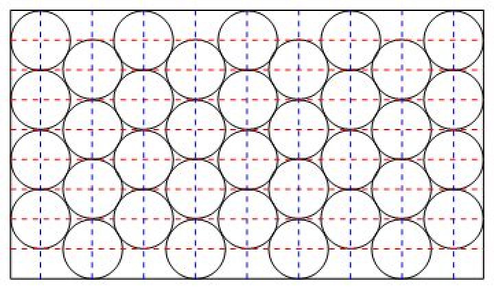 Maximum number of circle packing into a rectangle