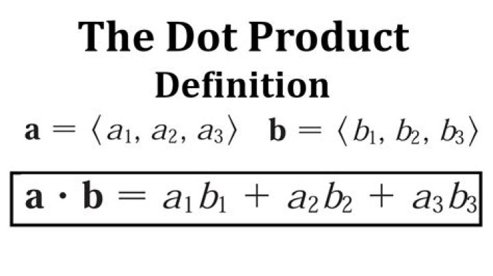 Meaning of Dot Products in Regards to Linear Algebra