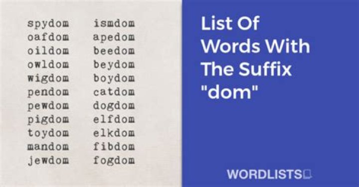 Meaning of the word dom.