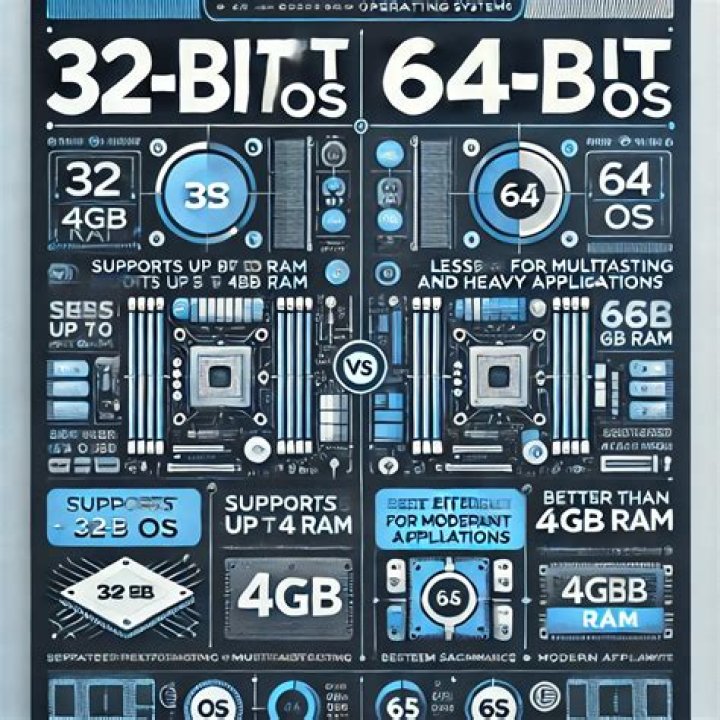 Memory limits in 16, 32 and 64 bit systems