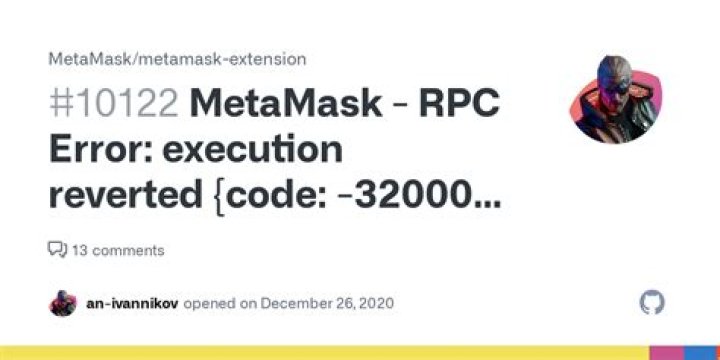 MetaMask - RPC Error: execution reverted {code: -32000, message: 'execution reverted'} while trying to connect to smart contract