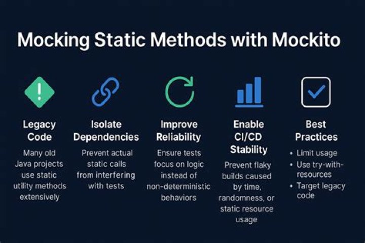 Mocking static methods with Mockito
