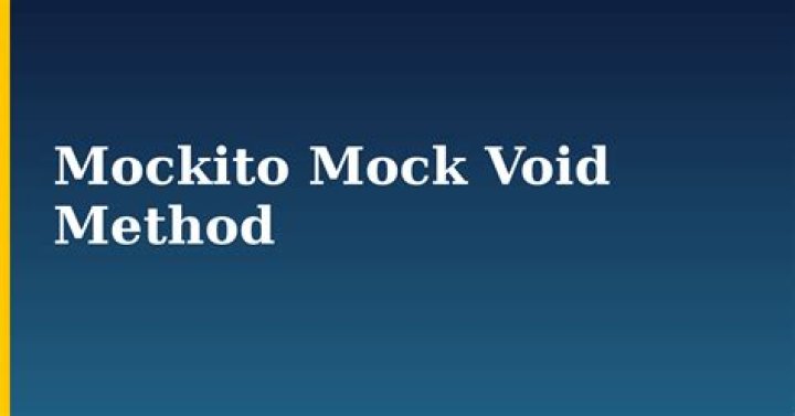 mockito donothing for method with arguments