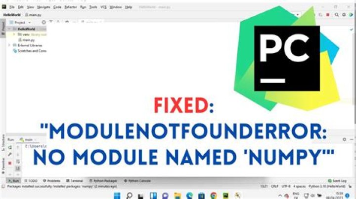 ModuleNotFoundError: No module named 'numpy.random._pickle'