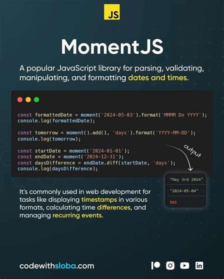 momentJS date string add 5 days